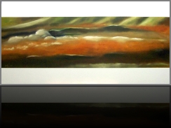 Riverbank Reflections 120cm x 60cm